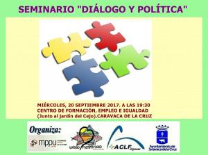 2017 10 01 seminario dialogo y politica